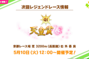【速報】次回チャンミ「タウラス杯」は東京2400m　称号は”タウラス杯プラチナ２回目”きたあああ！！！