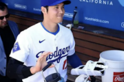 ドジャース大谷翔平、早速勝利後インタビューに答える