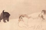 韓国人「江戸時代の日本人が描いた犬が可愛すぎる件」