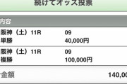 明日阪神メイン、グランドロワに14万入れてギャンブル人生終了にする