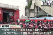 「カートのエンジン音がうるさい」公道カートの運営会社に放火した男を逮捕