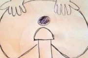 【悲報】子供さん、とんでもない絵を描いてしまうｗｗｗｗｗｗｗｗｗｗｗ
