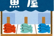 スーパーの刺身←臭い、まずい　魚屋の刺身←高い、美味い