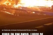 【悲報】フィンランド1部クラブ、降格が決定した上サポにスタジアムを燃やされる…