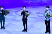 【世界フィギア2021】男子 鍵山優真2位、羽生結弦3位、宇野昌磨4位！  …日本は北京冬季オリンピック出場の最大3枠を獲得…