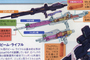【画像】ガンダムシリーズのビームライフルって機体毎にそれぞれ設定やデザインがあって面白いな