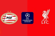 ◆UCL◆LS節 PSV×リバプール リバポ2度先行も逆転負けでLS初黒星も2位バルサが引き分けて首位突破決定！遠藤先発フル出場も