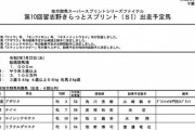 【悲報】SI昇格の習志野きらっとスプリント、選考枠の問題で殆どの有力馬が除外か!?