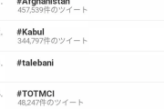 【悲報】アフガニスタン陥落時の各国のトレンドがこちら