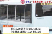 【中３刺殺】逮捕された少年「今思えば悪いことをした」