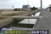 ジッジ「ちょっと畑の様子を見に行く」 → 用水路に落ちて死亡　もちろんあの県
