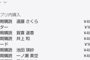 乃木坂メッセージ無料期間でキャプテン菅原咲月がランクイン！！