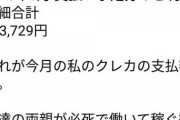 事務次官の息子「今月のクレカの支払い32万だったわｗ　庶民共はせいぜい必死こいて働いてくれ」