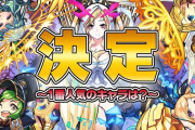【モンスト】アンケ上位20体から5体排出1体選択　5周年記念『轟絶感謝ガチャ』開催されたら誰がネタ枠？
