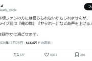 【悲報】日向坂のライブは乃木坂と違って「俺の嫁コール」がなくてすごしやすいというツイートはバズりまくってしまう