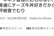 チー牛「あの画像のせいでチーズ牛丼頼みにくくなった」