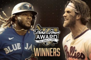 ハンク・アーロン賞はゲレーロJr.とハーパーが受賞　エンゼルス・大谷翔平はファイナリスト入りも受賞ならず