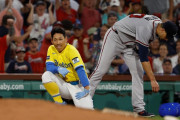 【海外の反応】吉田正尚も呆然、ブレーブスがMLB史上2例目のトリプルプレー【8-3-5】