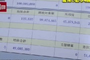 【画像】月収1億円の給与明細がこちら