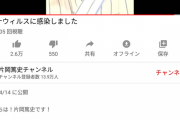 片岡篤史さんのコロナ感染動画、一晩で130万再生