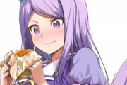 【画像】ウマ娘、メジロマックイーンがマック食べてるのが好きなんだ！！