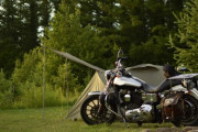 バイクでキャンプ←どんなイメージ？
