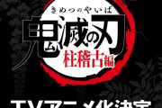 【速報】『鬼滅の刃』柱稽古編、TVアニメ化決定！！柱5人集結のビジュアル&PV公開！