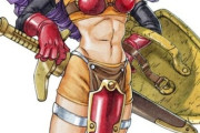 リメイクDQ3の女戦士、微妙に厚着になる☺