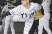 【阪神】下村海翔が具志川キャンプでブルペン投球　捕手座らせて25球