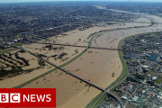 【台風19号】BBCが伝えた日本の被害状況に、海外の声援続々