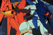 【悲報】ガンダムのバウさん、見た目が最高にカッコよくスペックも悪くないのに敵であるZZが強過ぎて活躍シーンに恵まれない…（画像あり）