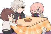 【FGO】こたつでSwitchしてるぐだ男＆カドック君＆マシュ！！　冬はこたつに限ります！