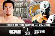 『BEST OF SUPER Jr. 27』田口隆祐vsBUSHI【11.25新潟】