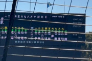 3回表 西武0-8徳島 → 7回裏 西武8-8徳島