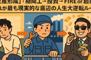 【資産形成】『期間工 → 投資 → FIRE or 起業』 これが最も現実的な底辺の人生大逆転ルート！