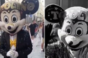 イタリアで「偽ミッキー」が観光客と写真を撮り強引に要求する事案が発生！？