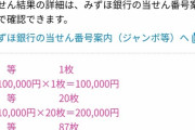【画像】5chねらー総勢で年末ジャンボ宝くじを買った結果ｗｗｗｗｗ