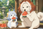 【ウマ娘】また何か食べてる…「暑い時はスイカだ余」