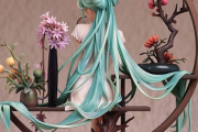 中国の初音ミクフィギュア、更に進化する…和紙と檜のケース、暖色照明も内蔵