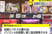葛飾区の違法パチスロ店が摘発、店長らが逮捕