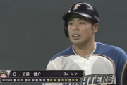 【郎報】日ハム近藤、9試合連続安打で打率3割台に