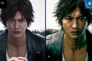 ジャッジアイズのPS4とPS5比較動画公開　PS5版は大幅劣化してるとの声多数