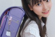 林美澪ちゃん、ランドセル装着！