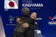 フィギュア世界選手権2026、マリニンが優勝！フリー後、得点発表後と二度、リーダーズチェアの鍵山と感動のハグ。互いを称え合う友情の光景がリンクを彩った！