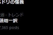 【＼(^o^)／ﾜﾛﾀ】パヨク、#蓮舫一択と10万ツイートもトレンド入りせず　代わりに蓮舫赤軍がトレンド入り