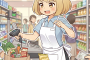 スーパーの店員なんだがめっちゃ忙しかった_(+Д+_｀)