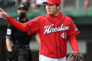 カープドラ5松本竜也、1イニング3人でピシャリ！フォーク課題も慢心なし