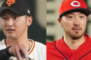 カープ菊池が『GG賞陥落』の危機。巨人吉川がUZR12.4で両リーグ断トツ数値