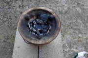 久々に七輪焼きやるでー