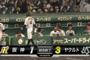 阪神、わずか3安打で逆転負けで2連敗　青柳が7回オスナに同点弾　8回は浜地が山田に2ラン被弾と2発に沈む